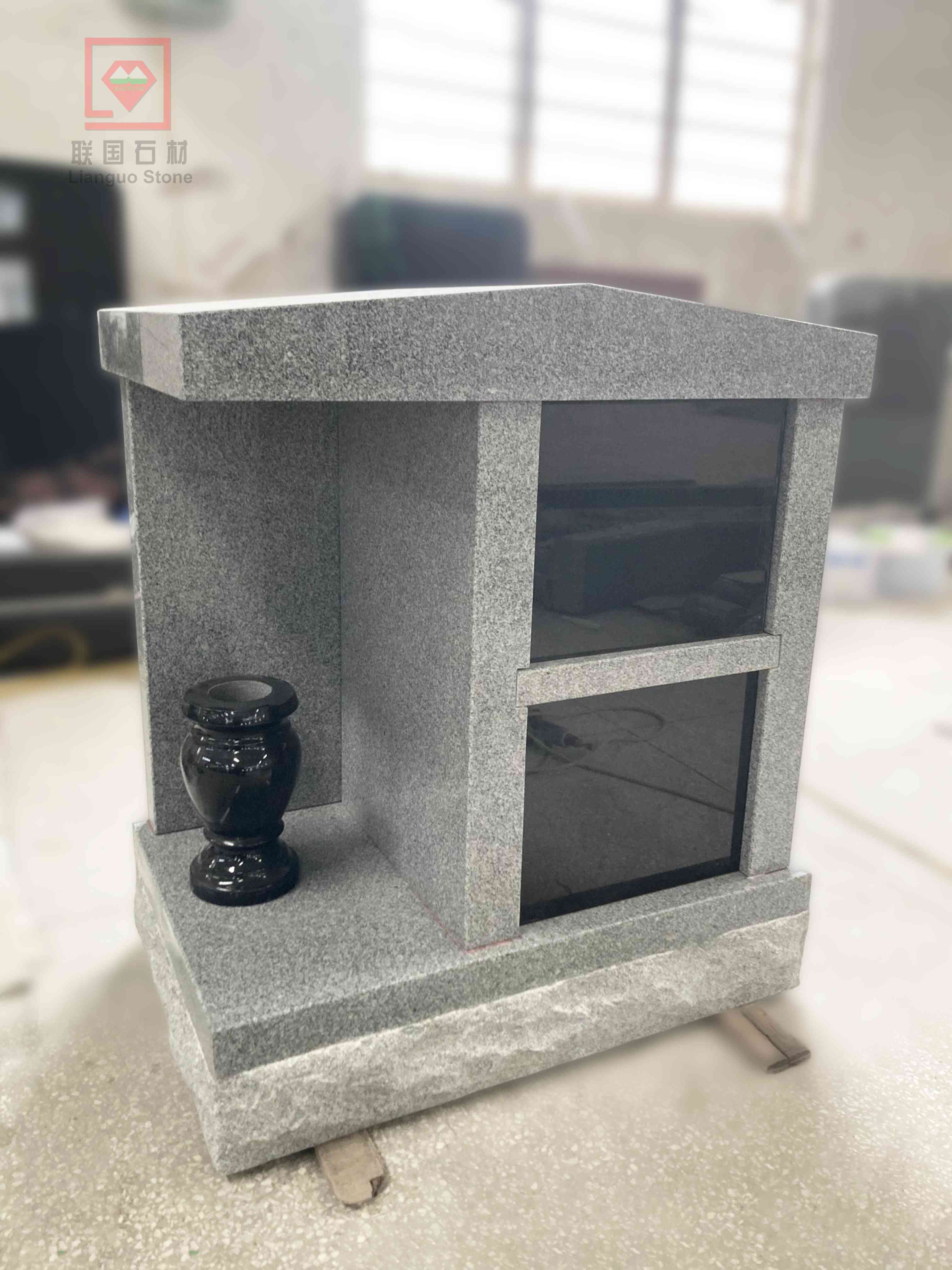 high-quality custom granite columbarium cases for America