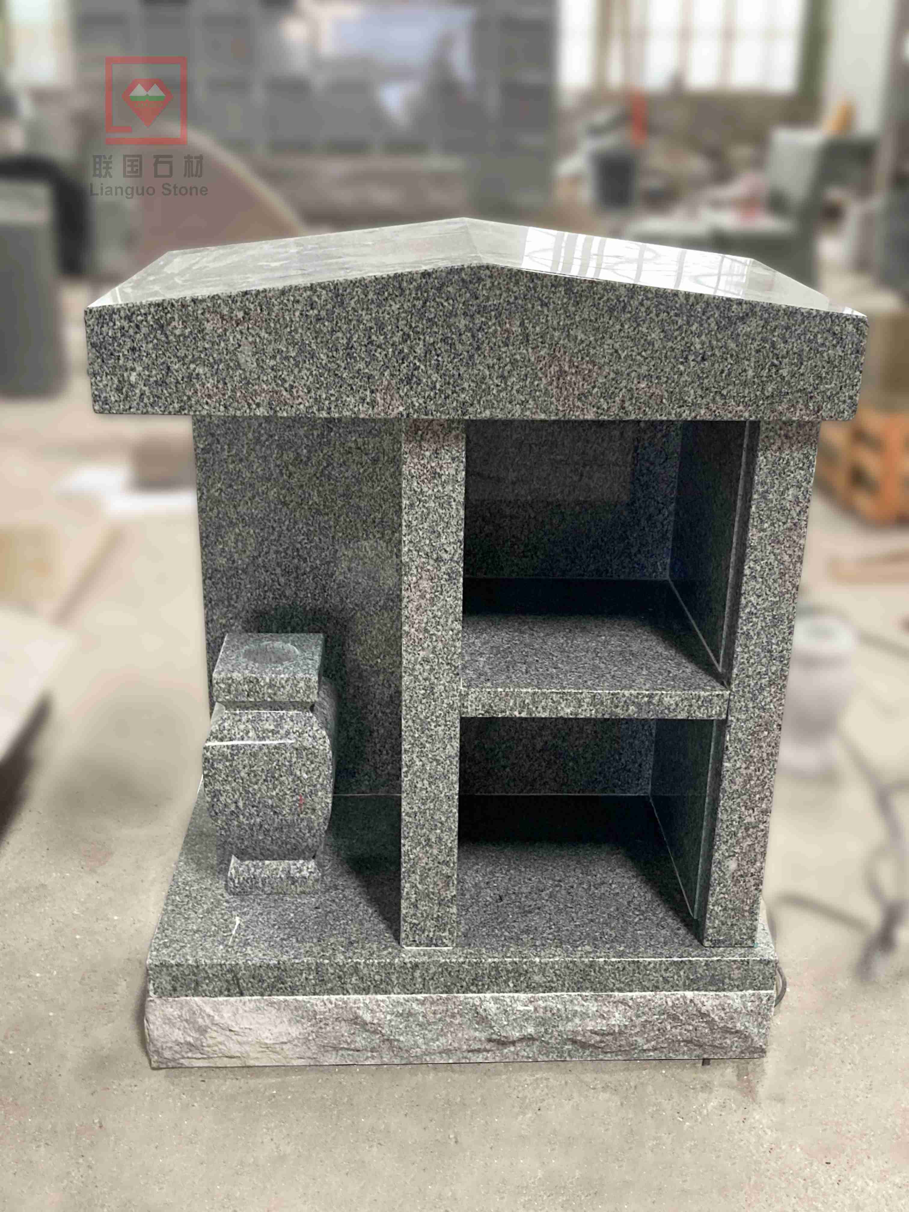 Custom Granite Columbarium Cases for America